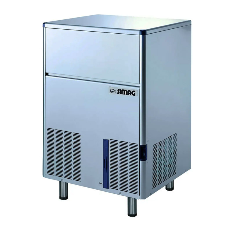 Simag SDH 100 AS Hazneli Parmak Buz Makinesi, 100 kg/gün Kapasiteli